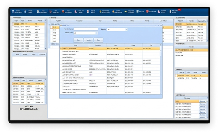 Dashboard activity view